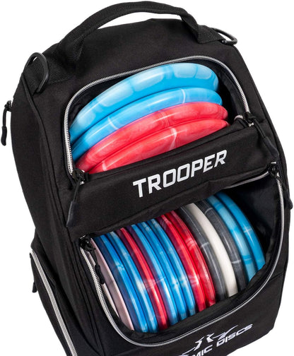 Dynamic Discs Trooper Disc Golf Backpack, Holds 18+ Discs