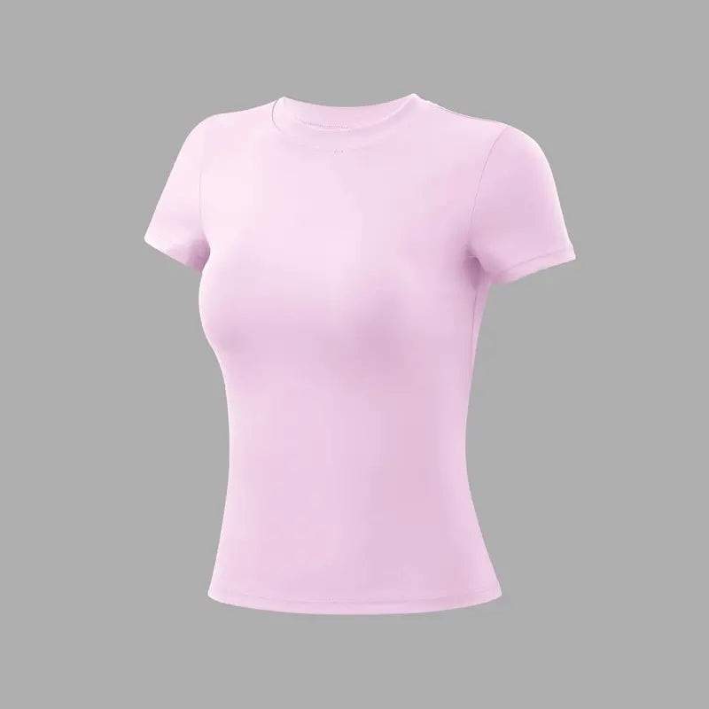 TIMEOFF Women'S Plain Nylon Blend Long Sleeve Gym Workout Apparel, Mock Neck Slim Fit Athletic Shirt, Thumb-Hole Cuffs, Stretchy Soft Breathable Fabric, Snug Non-Restrictive Women'S Clothes, Ideal for Yoga, Gym Training, Everyday Tops