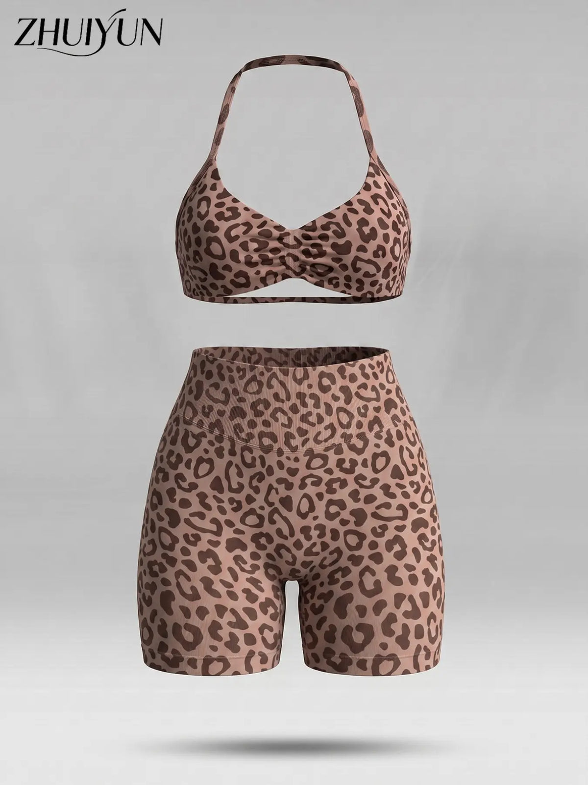 New Women'S Sporty Yoga Set, Athletic Clothing Set, High-Waist Tight-Fitting Shorts and Tank Top, Summer Fitness for Running and Gym, High Stretch Activewear
