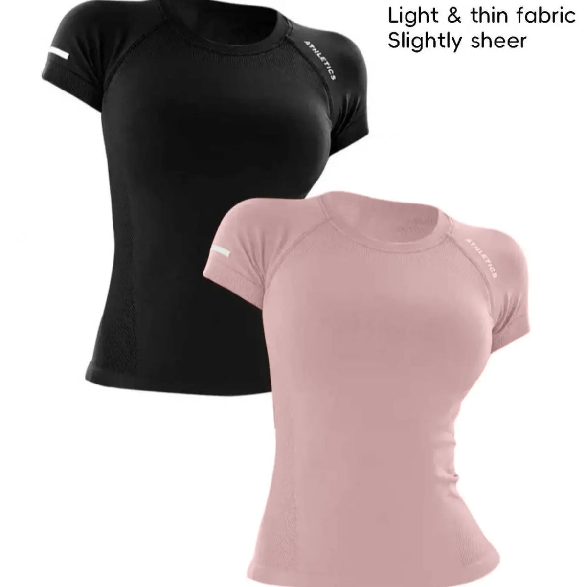 Women'S Yoga Letter round Neck Sport Short Sleeve T-Shirt, Workout Shirts, High Stretch Athletic Breathable Fitness Running Yoga Wear, All Seasons Casual Top